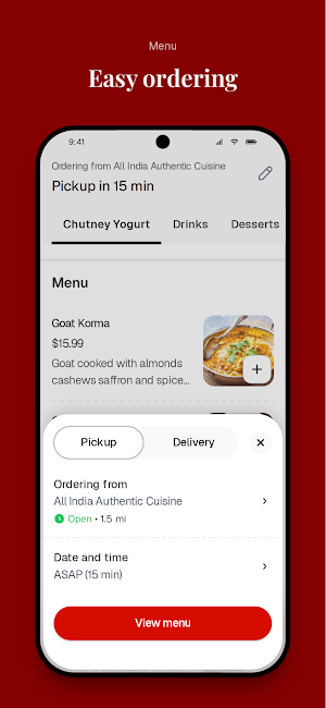 All India Authentic Cuisine Screenshot 2