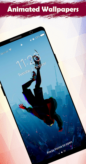 Live Wallpapers Miles Morales Screenshot 1