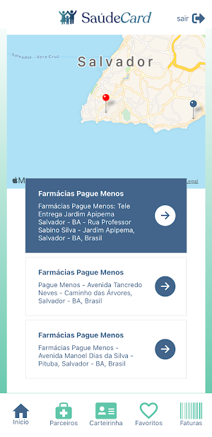 SaúdeCard Screenshot 0