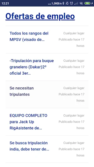 Quiero Navegar App Screenshot 1