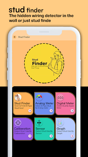 Stud Finder & Stud Detector Screenshot 2
