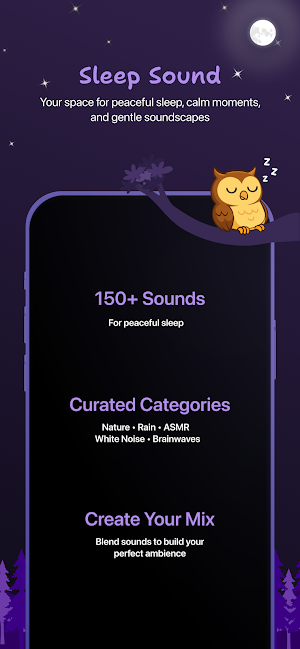 OWL - Sleep Sounds White Noise Screenshot 0