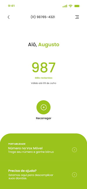 Vox Móvel Screenshot 0