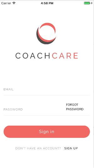 CoachCare Screenshot 0