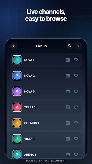 Good IPTV Player: M3U Screenshot 2