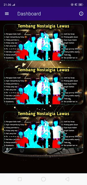Tembang Nostalgia Lawas Screenshot 1