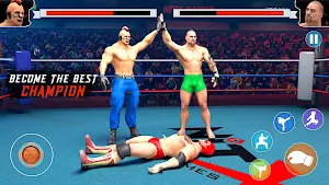 Wrestling 3d Ring fighting Screenshot 3