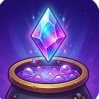 Crystal Cauldron Rush