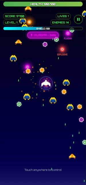 Pixel Galaxy: Retro Shooter Screenshot 1