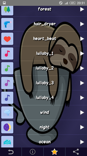 White Noise Sounds with Timer  Screenshot 3