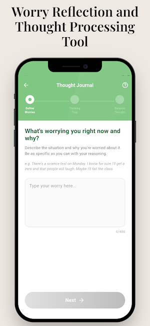 Mind Bridge CBT Anxiety Relief Screenshot 2