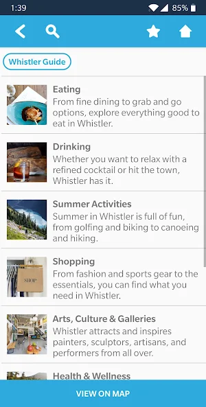 Whiski Jack Resorts Whistler Screenshot 2