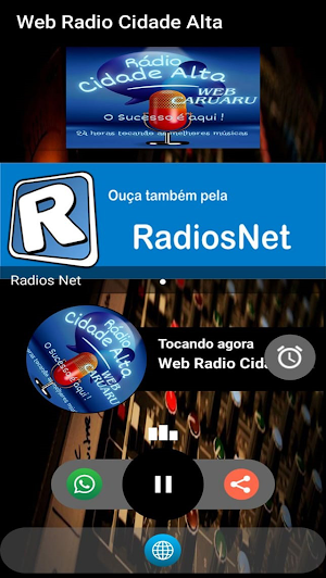 Web Radio Cidade Alta Screenshot 1