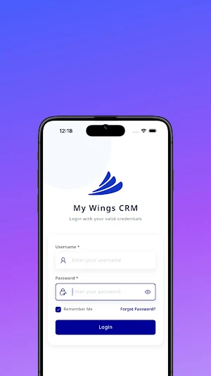 My Wings CRM Screenshot 2
