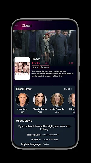 TV Finder : Series y Peliculas Screenshot 2