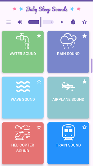 Baby Sleep Sounds & Lullabies Screenshot 1