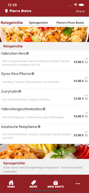 Pierro Restaurant Screenshot 2