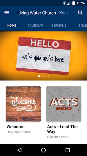 Living Water Church Screenshot 0