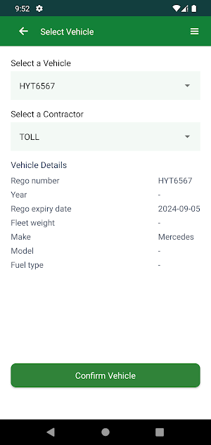 MV Driver Screenshot 1