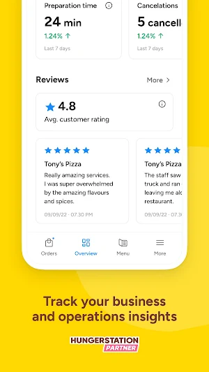 Hungerstation Partner Screenshot 1