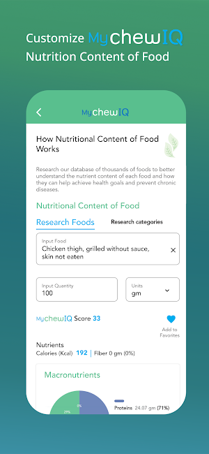 MychewIQ Screenshot 1