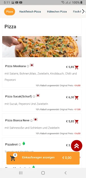 La Vista Pizzeria Screenshot 3