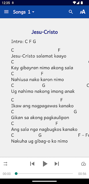 Cebuano Songbook Screenshot 0