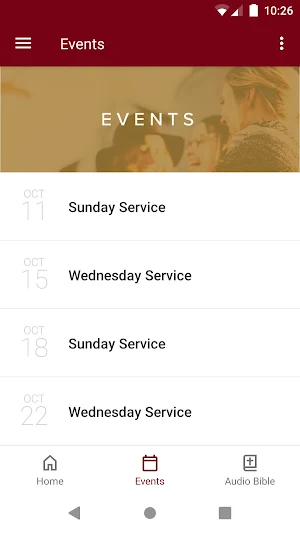 Antioch Church Irving Screenshot 2