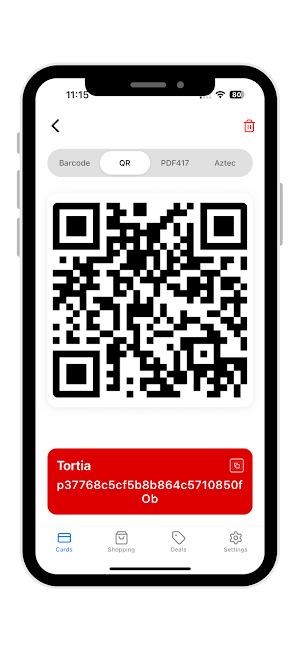 Card Manager Store Cards Once Screenshot 1