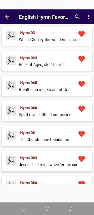 Anglican Hymns & Prayers Screenshot 3