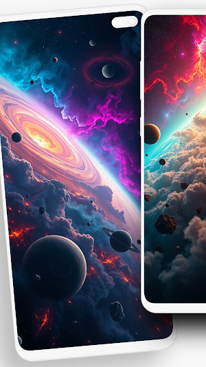 Space and Galaxy Wallpapers Screenshot 0