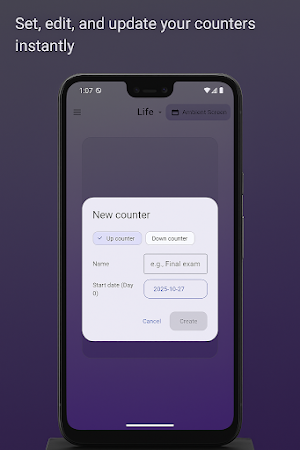 Vodel: Day Counter & Countdown Screenshot 3