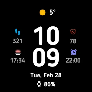 Fitness Android Watch Faces Screenshot 2