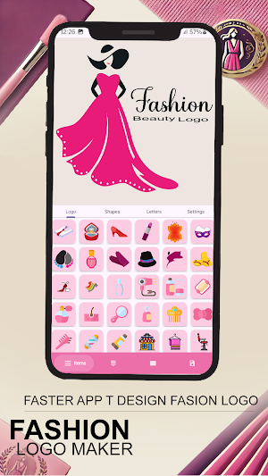 Beauty Salon Logo Maker Screenshot 1