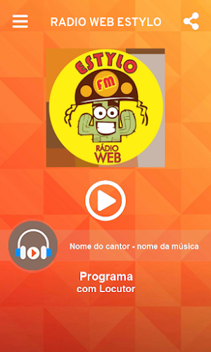 Radio Web Estylo Screenshot 1