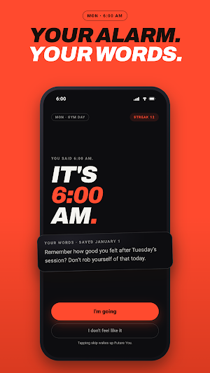 GymNow!: Gym Alarm & Reminder Screenshot 1