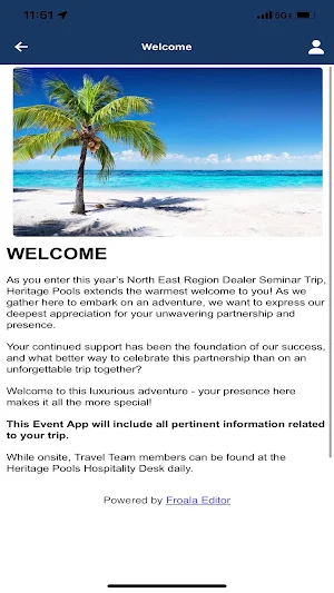 HPSG Dealer Seminar Trip Screenshot 1