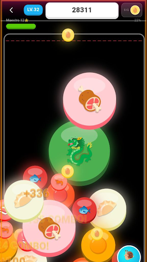 Bump Comba: Sushi Screenshot 1