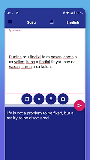 Susu English Translator Screenshot 3
