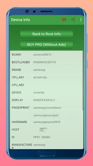 Root Check & Info Screenshot 3