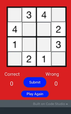 Sudoku app Screenshot 1