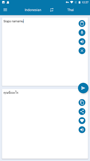 Indonesian Thai Translation Screenshot 2