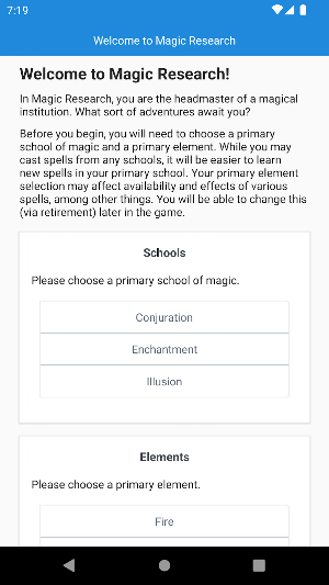 Magic Research Screenshot 0
