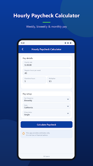 Paycheck Calculator USA Screenshot 3