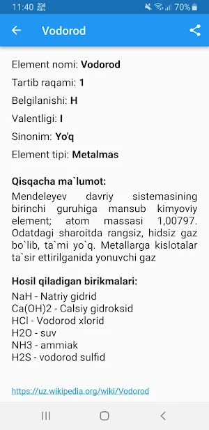 Anorganik kimyo Screenshot 3