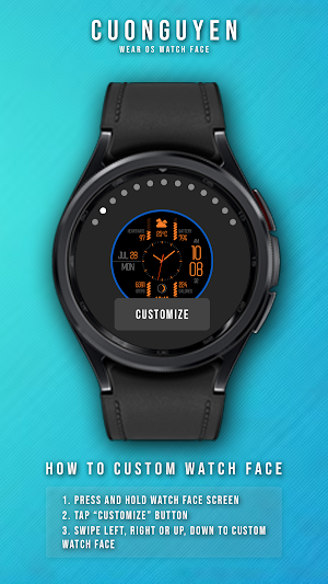 Watch face CNW-43 Screenshot 2