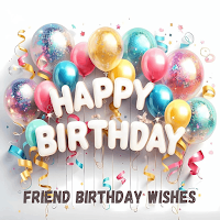 Friend Birthday wishes