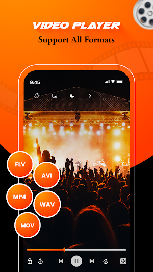 HD Video Player - Music Player Screenshot 0