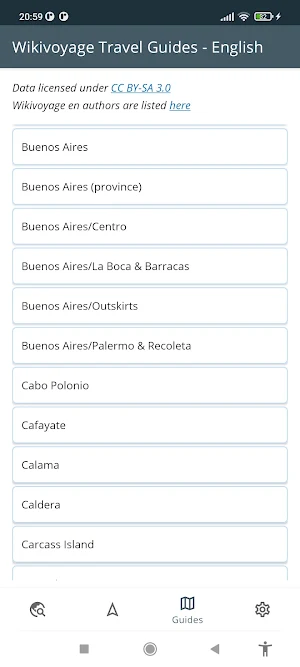 Argentina Offline Map Screenshot 2