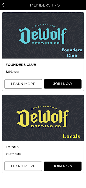 DeWolf Brewing Company Screenshot 1